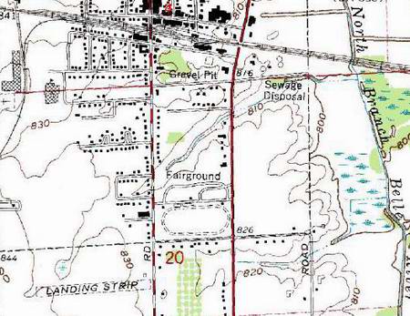 Imlay City Fair - Topo Map